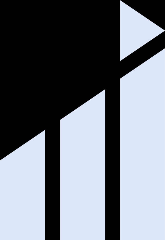 Formes géométriques abstraites en noir